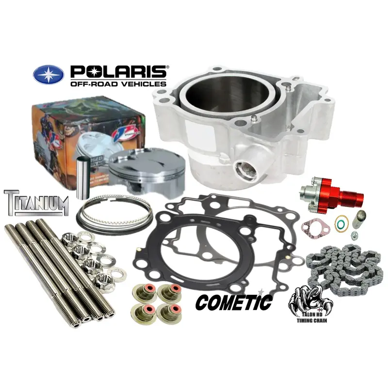 Sportsman 570 SP X2 Big Bore Kit 104mm +5 Cylinder Manual Tensioner 625 Assembly