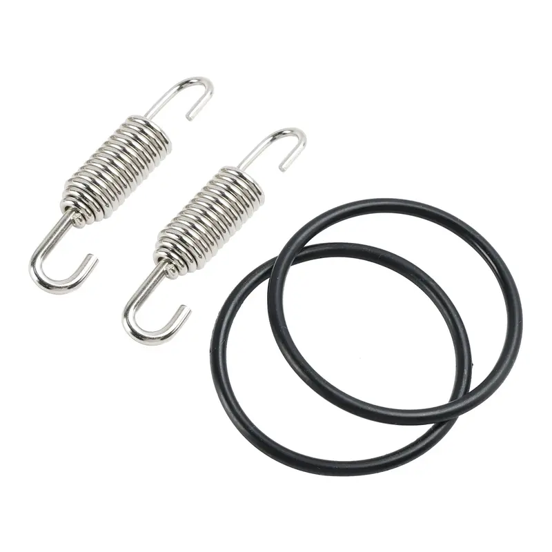 2 PACK New Exhaust Seal O Rings and Springs For Husqvarna / Gas Gas 250 300 2-Stroke