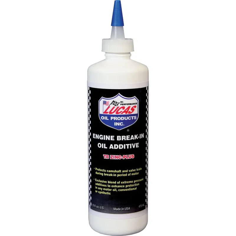 LUCAS Engine Break In Oil Additive 16oz - Part Number 10063
