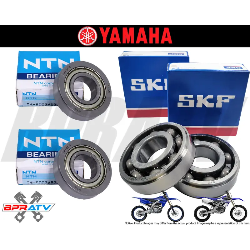 15+ Yamaha YZ250FX YZ 250FX SKF NTN Crank Main Bearings Set Balancer Bearing Kit