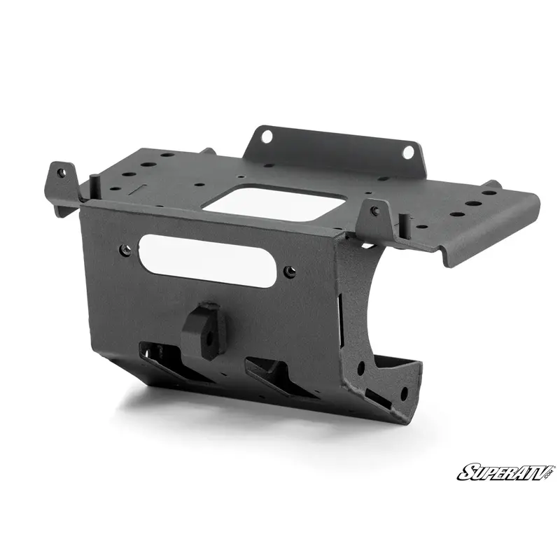 SuperATV Can-Am Maverick R Winch Mounting Plate