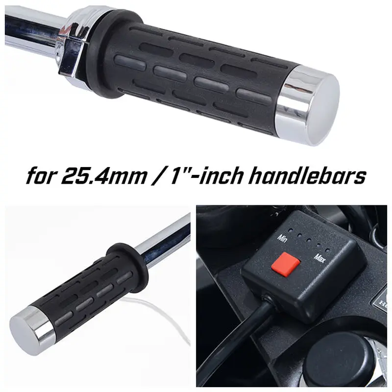 R&G Heated Grips - 1 inch cruiser bars