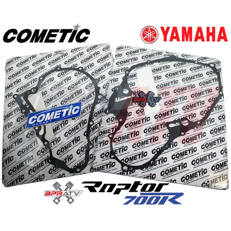 Raptor 700 YFM700 YFM 700R COMETIC Clutch Cover Stator Cover Gaskets AFM Squishy