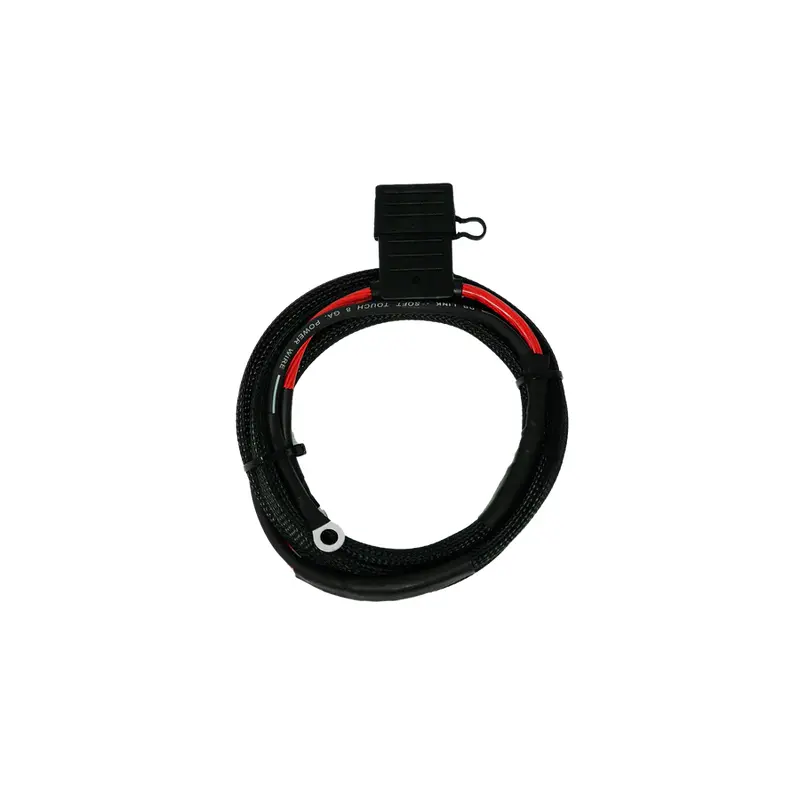 UTV STEREO 86" POWER HARNESS FOR AMPLIFIER INSTALLATION - 80AMP FUSED