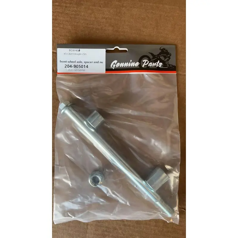 Front Wheel Axle Set