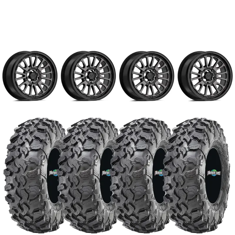 Valor Offroad V14 Dark Tint on Maxxis Carnivore | 4/156