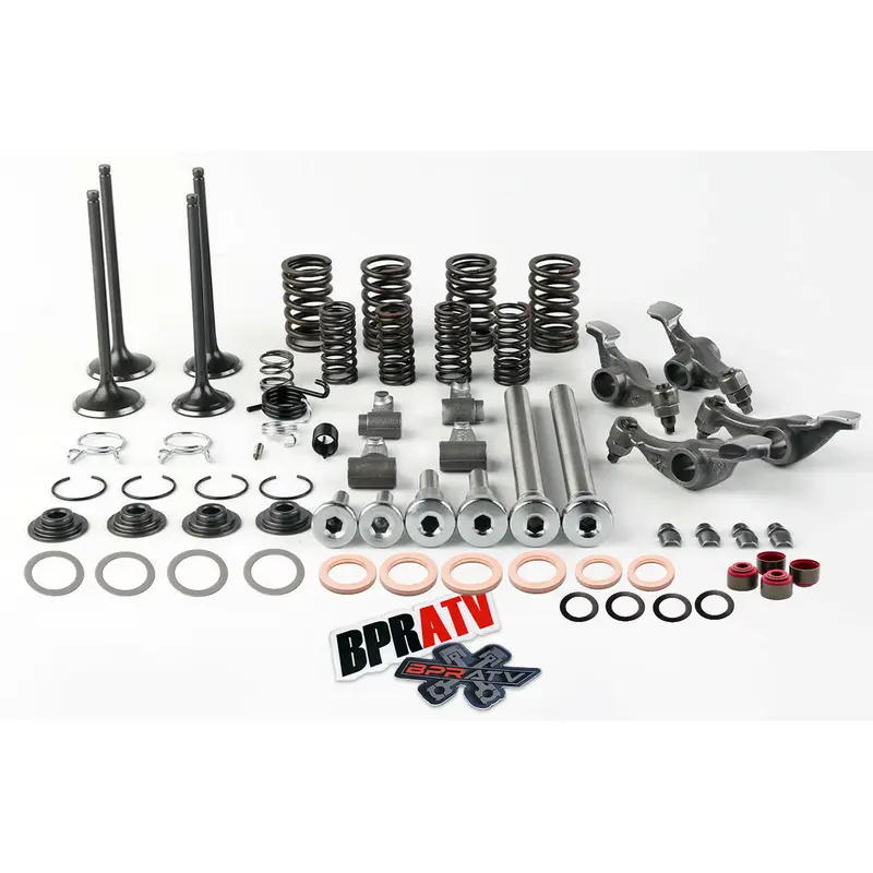400EX 400X TRULY COMPLETE Head Rebuild Redo Valve Valve Springs Rocker Arm Shaft
