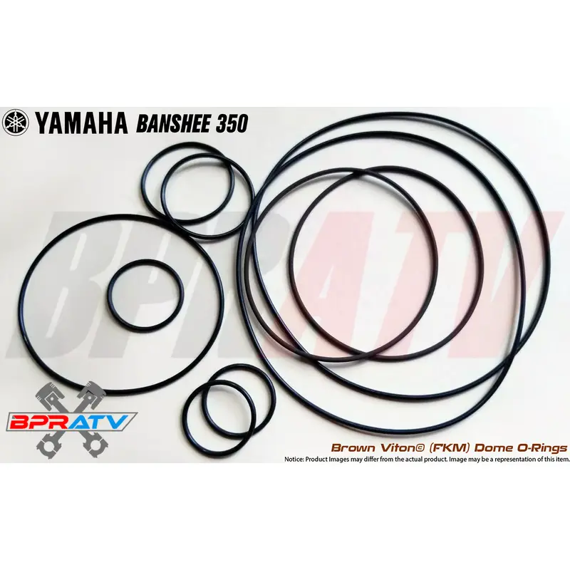Yamaha Banshee 350 Vito's Hemi Head Domes Orings O-rings BROWN VITON O-Ring Kit