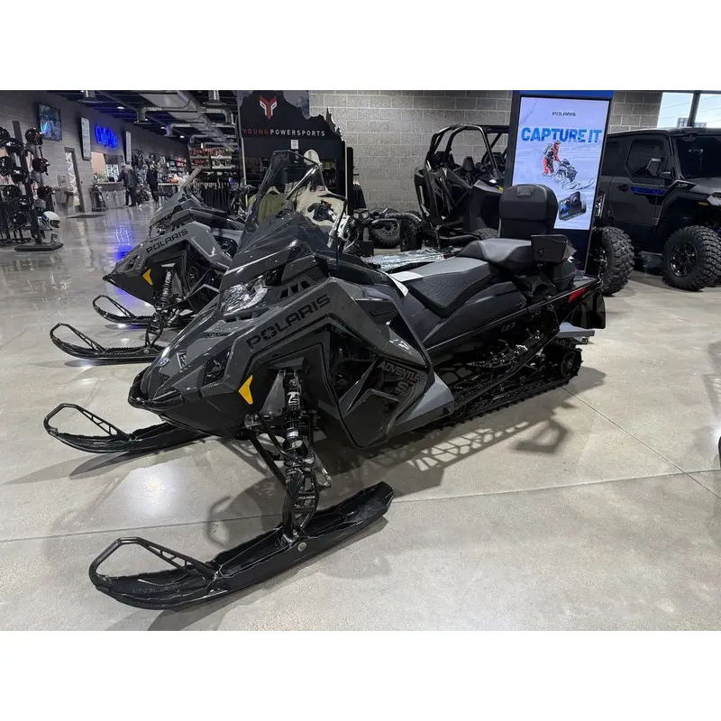 2025 Polaris ProStar S4 INDY Adventure 137 Shadow Gray / Gloss Black