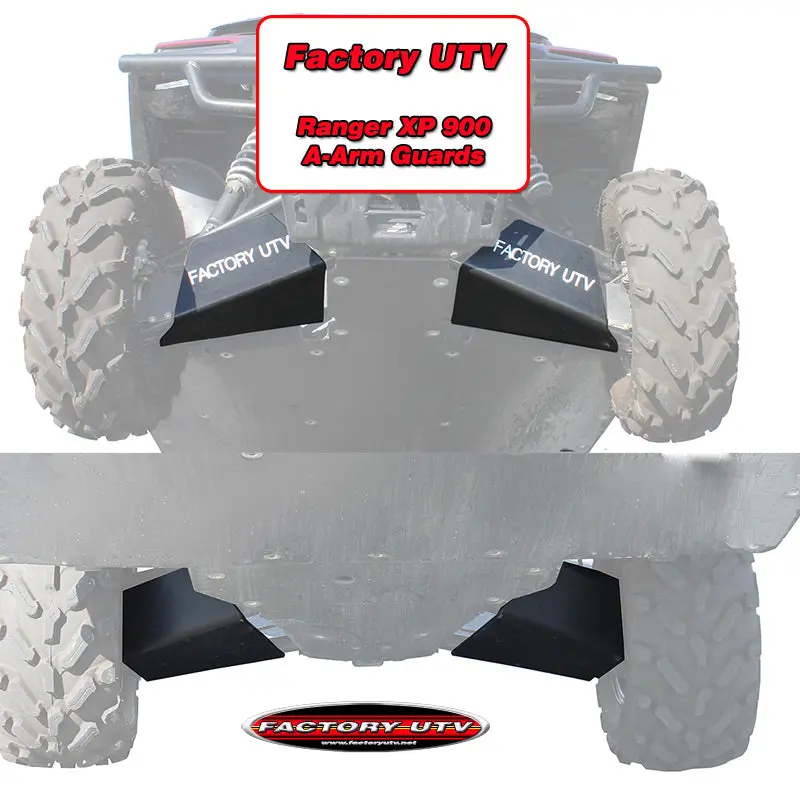 Polaris Ranger XP 900 UHMW A-Arm Guards by Factory UTV