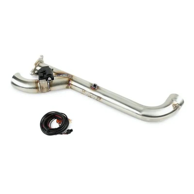 Trinity Racing Stage 5 Side Piece Header Pipe (With Electric Cut Out) TR-4178HP