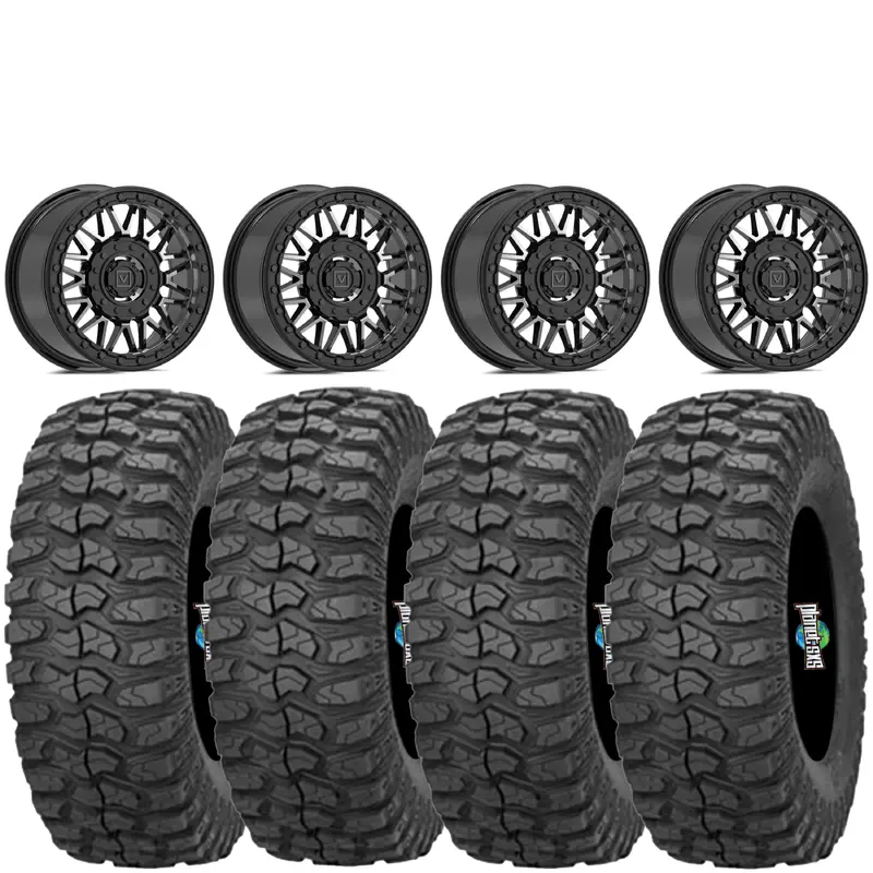VALOR OFFROAD DARK TINT V08 BEADLOCKS ON SEDONA ROCK-A-BILLY