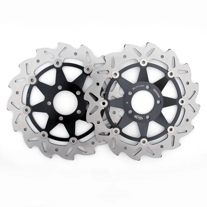 90-06 Kawasaki ZL 600 Eliminator ZZ-R ZZR 600 Pair of Front Wave Brake Discs