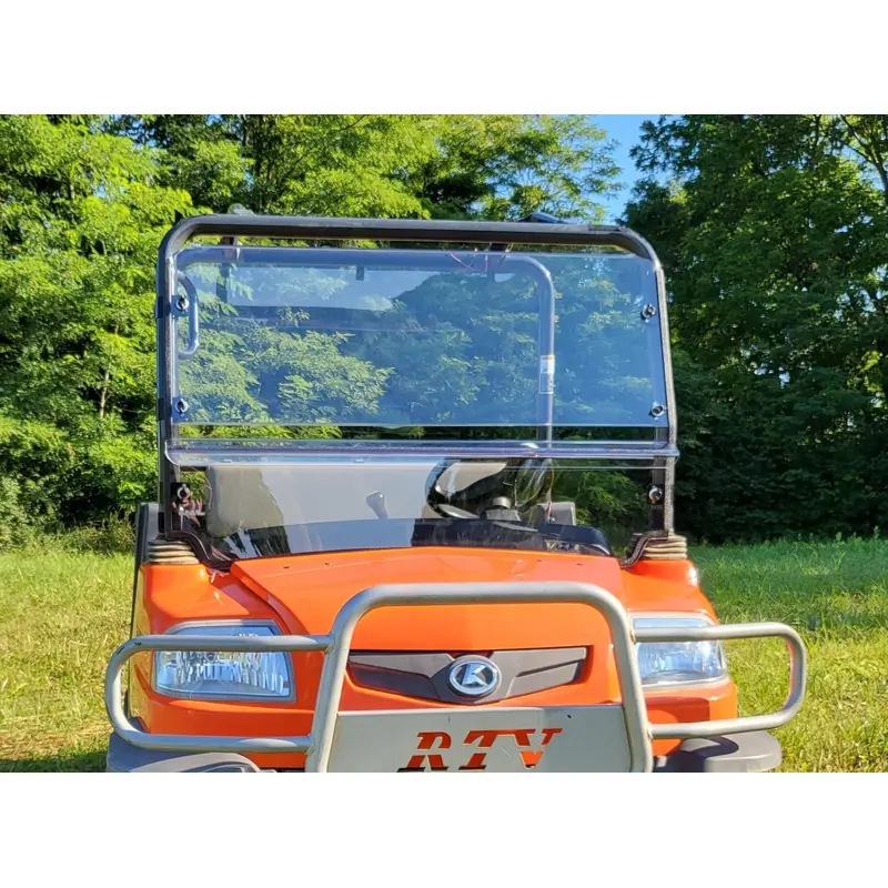 Kubota RTV 900/1120 - 2 Pc Windshield w/Hard Coat, Clamp, and Vent Options