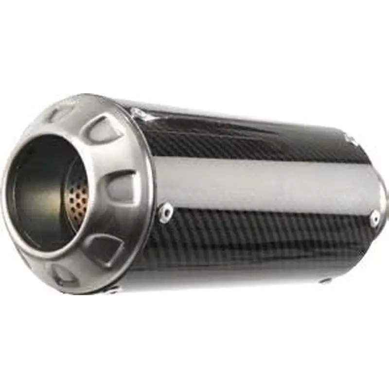 HOTBODIES MGP EXHAUST SLIP-ON CARBON FIBER STAINLESS END CAP 51801-2404