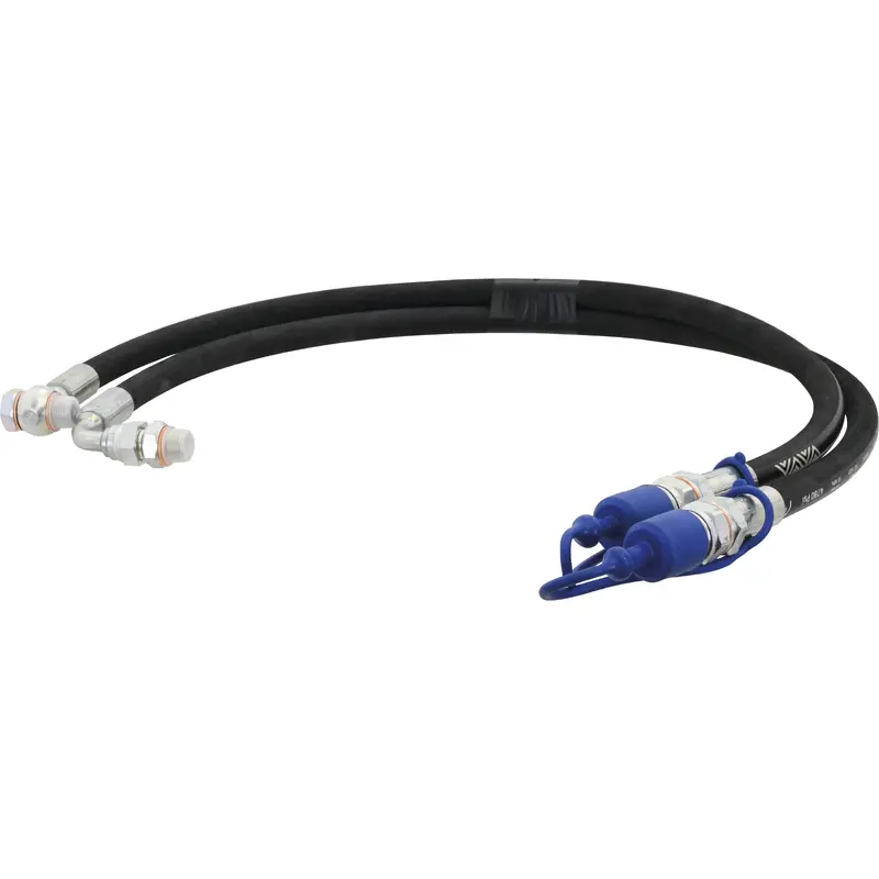 Hydraulic Top Link Hose Assembly 3/8'' BSP - 800mm | Sparex Part No.S.33144