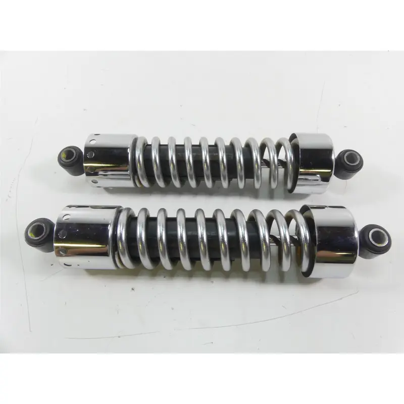 2005 Harley FXDWGI Dyna Wide Glide Rear Shock Chrome Damper Set 12.5" 54512-90A