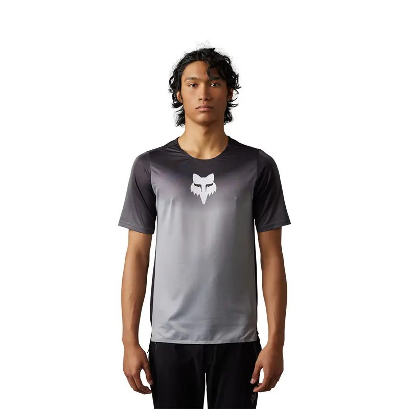 FOX FLEXAIR SS JERSEY NOVAH [STEEL GREY]