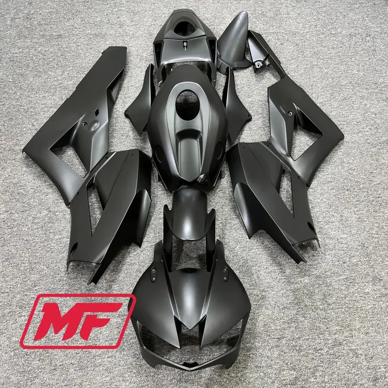 Monster Fairings Full Kit Honda CBR600RR 13-21 Matte Black + Windshield + Gas Tank Cover