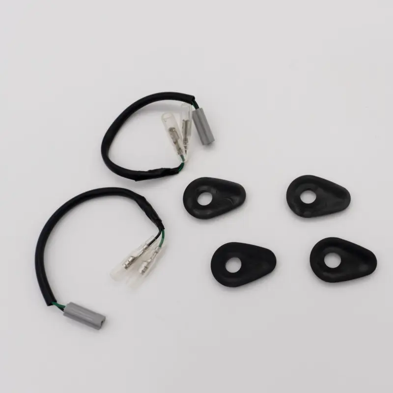 R&G Racing Black Indicator Adapter Kit For 2020-2024 Yamaha MT-125