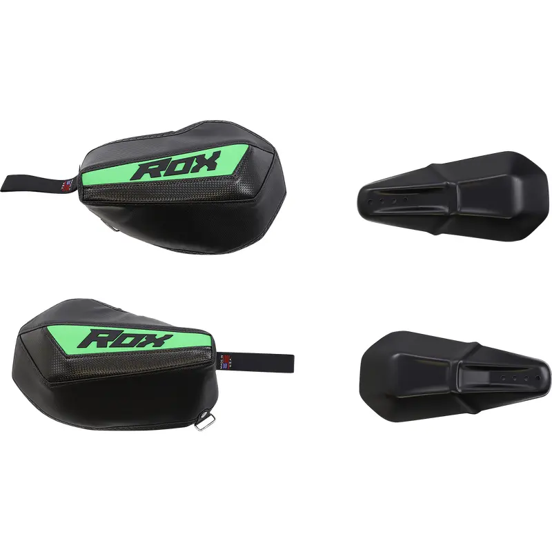 ROX SPEED FX Handguards - Generation 3 Flex-Tec - Green FT3-HG-G