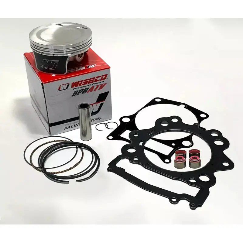Yamaha Raptor Grizzly 700 102 mil Stock Bore Wiseco 11:1 Pump Gas Piston Gaskets