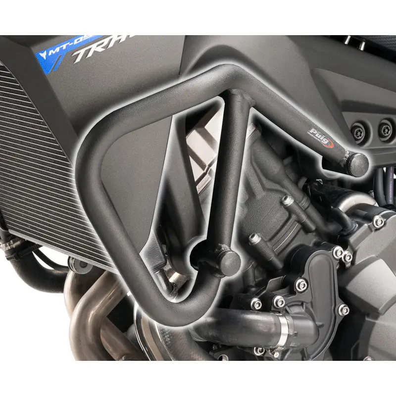 PUIG ENGINE GUARDS BLACK 7777N