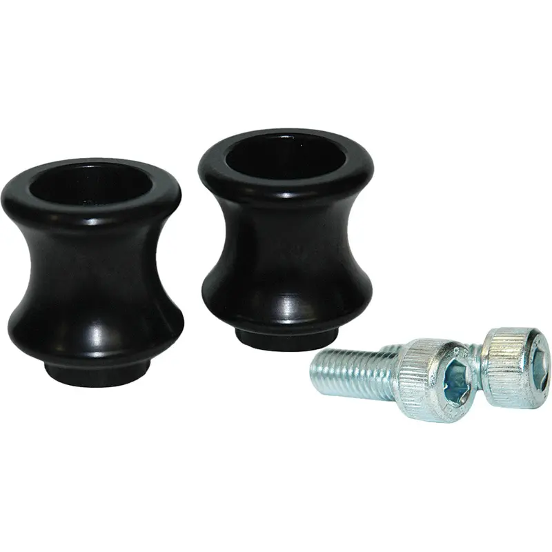 VORTEX SWINGARM SLIDER SPOOLS BLACK 10MM SP411K