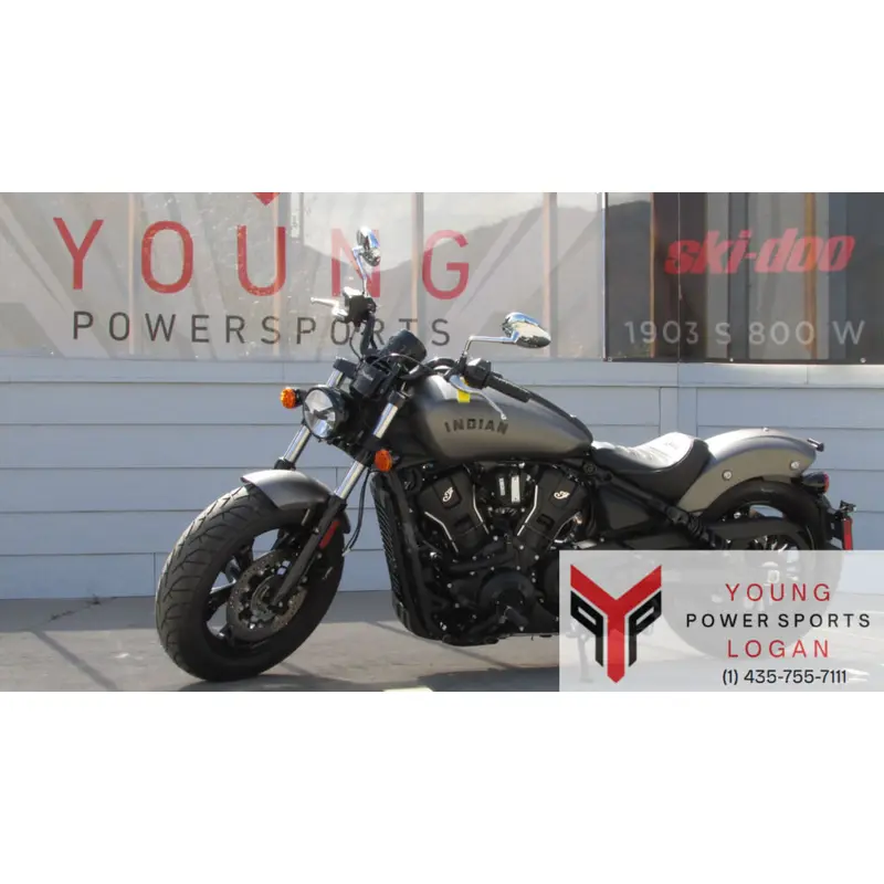 2025 Indian Motorcycle Scout Sixty Bobber Limited Heavy Metal Smoke