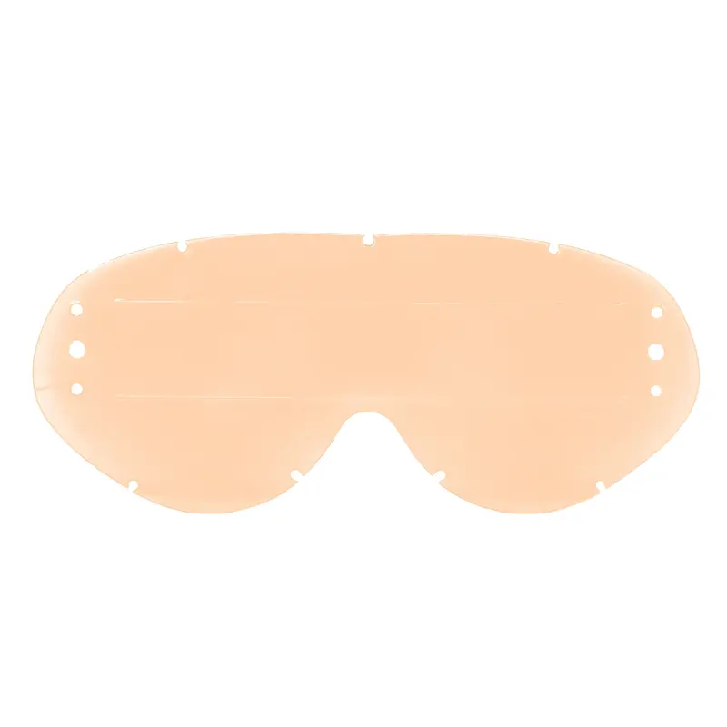HYBRID ROLL OFF LENS PINK RAISED STRIP, ANTI FOG, ANTI SCRATCH, LPR201R