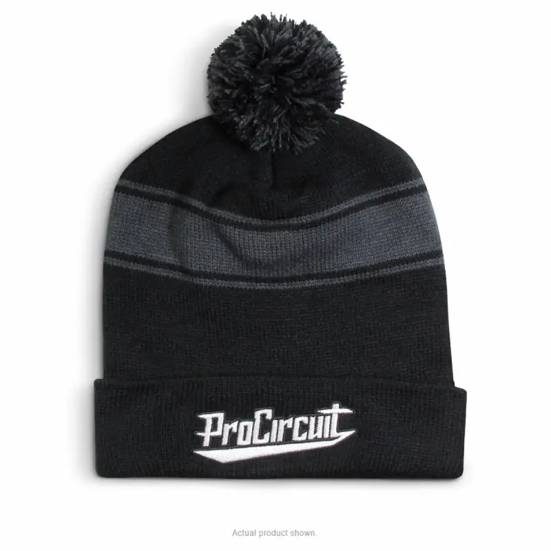Pro Circuit Beanie - Charcoal/Black/Gray | 68100