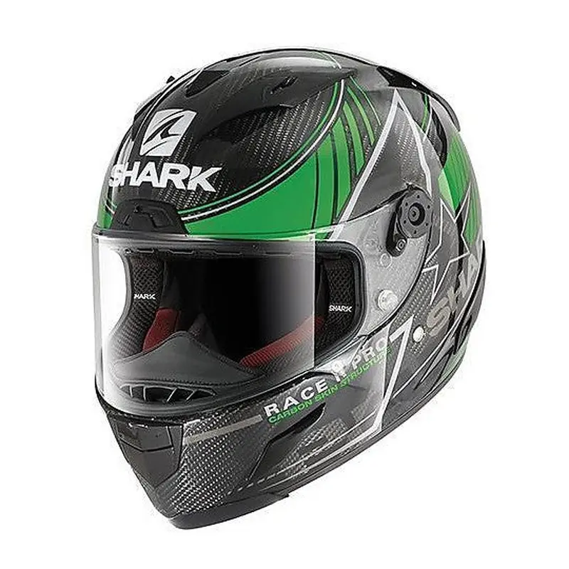 Shark Race-R Pro Carbon-Schwarz-Grn Kolov  XS