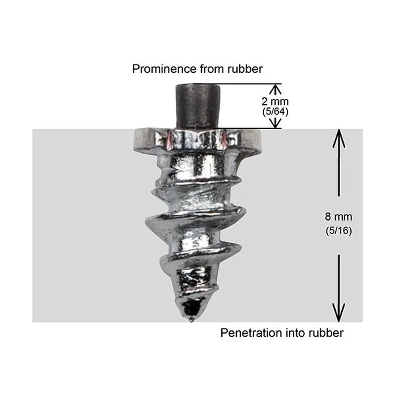 IGRIP SHOULDERED TIRE STUDS 6MM 200PK (SS-06200)
