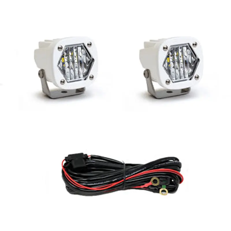 S1, Wide Cornering LED, White by Baja Designs