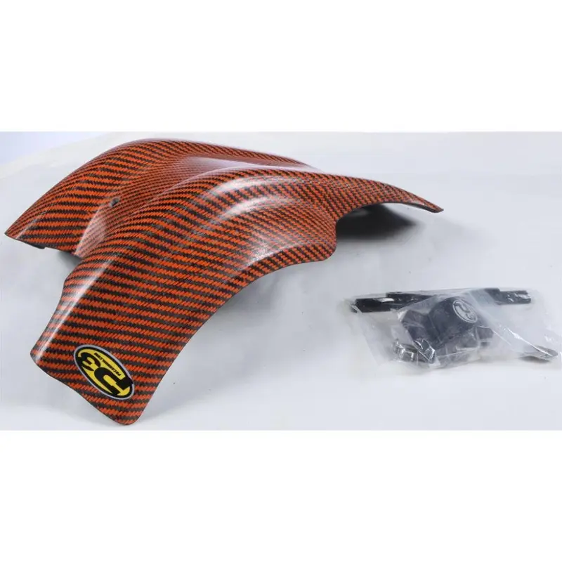 P3 Carbon Fiber Skid Plate HUS & KTM | 301077-ORG