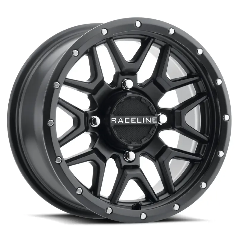 Raceline A94B Krank 14x7in / 4x137 BP / 10mm Offset / 110.18mm Bore - Satin Black Wheel