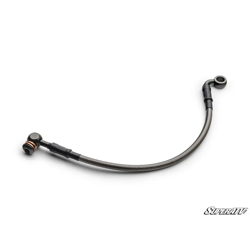 7.5 mm x 12" Extended Steel-Braided Brake Line