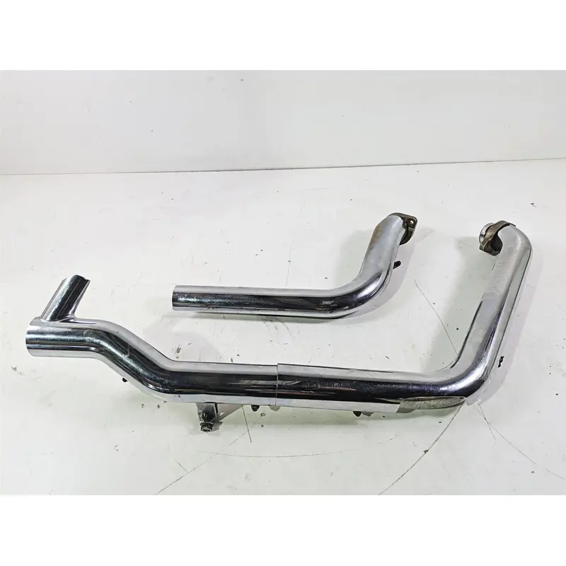 2004 Harley Softail FLSTF Fat Boy Stock Exhaust Header Manifold Set 65499-00A