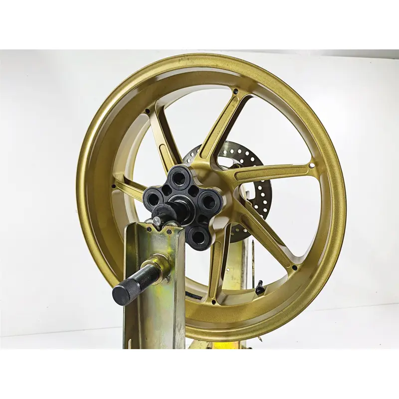2016 BMW S1000RR K46 Rear Wheel Rim Forged Gold 17x6 Straight 36318548893
