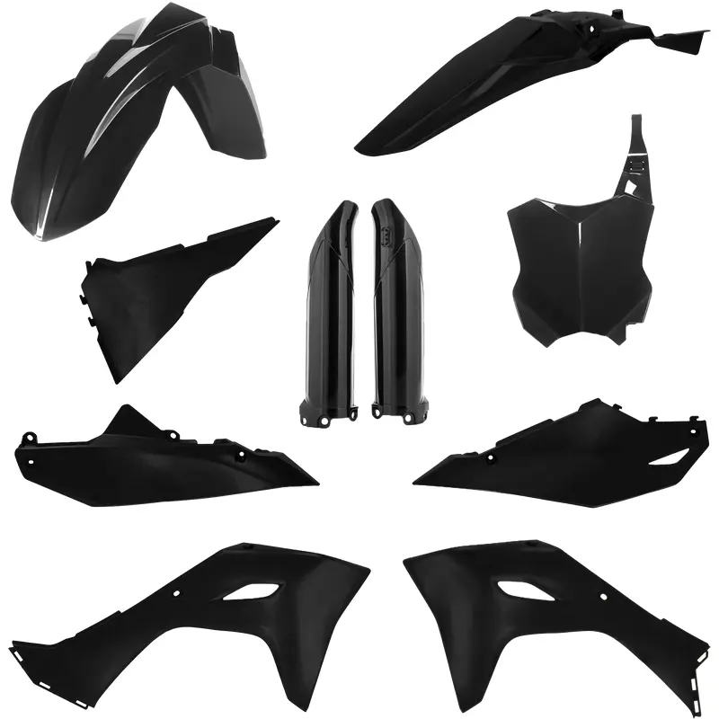 Full Plastic Kit Kaw Black