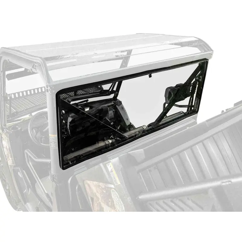 SuperATV Light Tint Rear Windshield for Tracker 800SX (2020+)