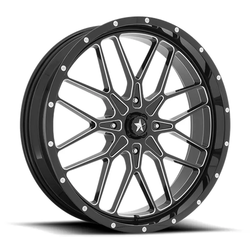 PORTAL UTV 24X7 4X156 115 G-BLK-MILL +0