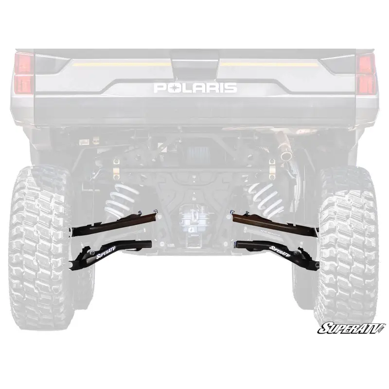 SuperATV Polaris Ranger 1000 High-Clearance Rear Offset A-Arms
