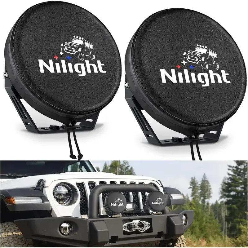 9 Inch Round Offroad Driving Pod Light Cover Type B