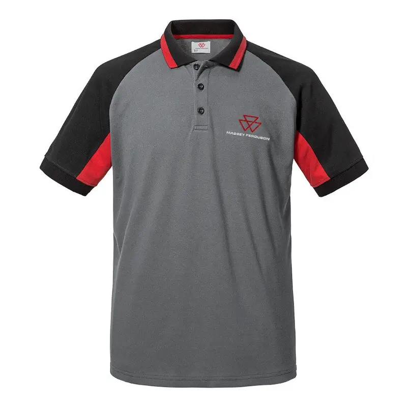 Massey Ferguson Raglan Polo Shirt  Breathable & Stylish Workwear | X993412208