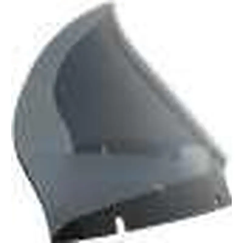 KLOCK WERKS Flare* Windshield - 10" - Dark Smoke - FLTR