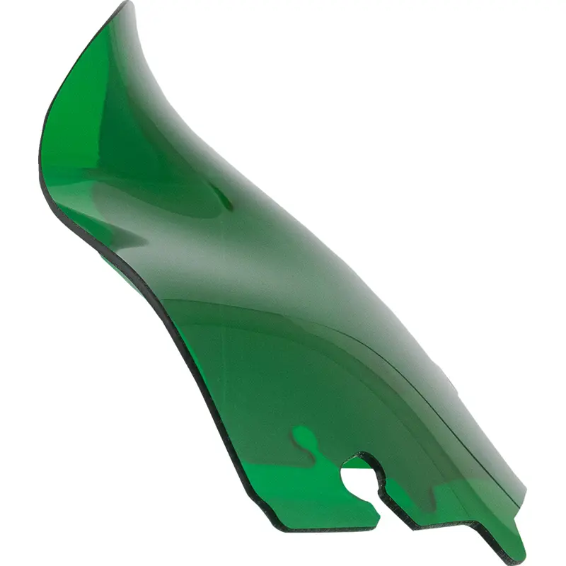 KLOCK WERKS Kolor Flare* Sport Windshield - 6-1/2" - Green - FLH KWW-01-0685