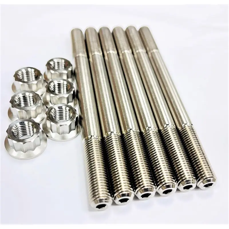Polaris RZR Pro XP XP-4 Ti Cylinder Head Studs Strongest TITANIUM Stud Bolt Kit