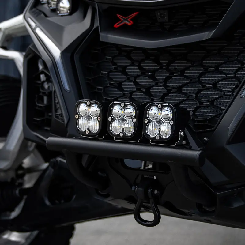 Baja Designs Can-Am Maverick R Push Bar Bumper Kits - Can-Am Maverick R 2024