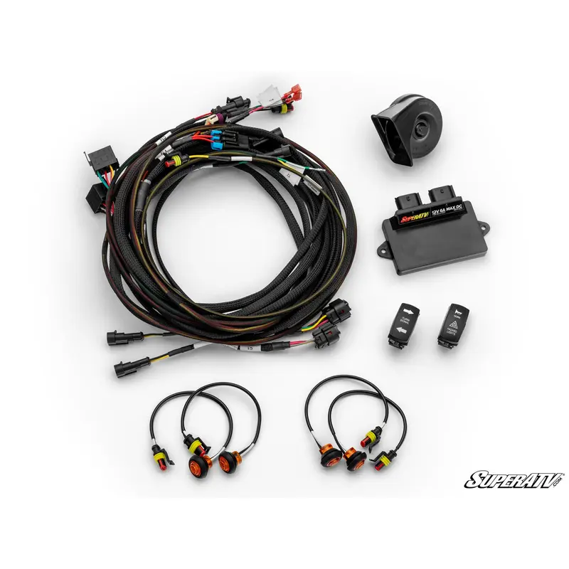 SuperATV Polaris RZR XP 1000 Deluxe Self-Canceling Turn Signal Kit